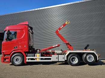 R520 V8 6x2 HOOKLIFT / FULL AIR / RETARDER