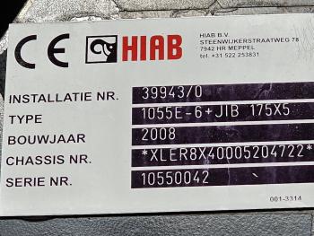 R500 V8 /  8X4 / HIAB 105 t/m CRANE / KRAN / GRUA