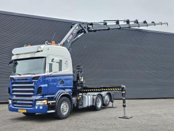 R400 6X2 / HIAB 37 t/m CRANE / KRAN
