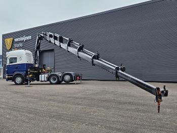 R400 6X2 / HIAB 37 t/m CRANE / KRAN