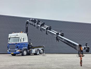 R400 6X2 / HIAB 37 t/m CRANE / KRAN
