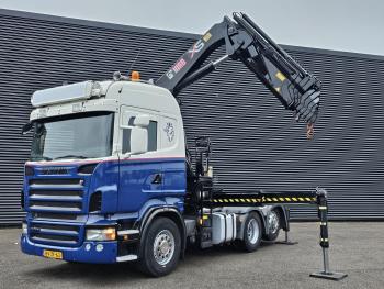 R400 6X2 / HIAB 37 t/m CRANE / KRAN