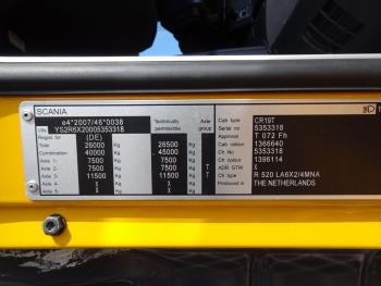 R520 V8 / 6X2*4 / MANUAL GEARBOX / RETARDER