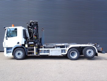 DAF CF 85.360 / 6x2*4 / HIAB 21 t/m CRANE / VDL HOOKLIFT