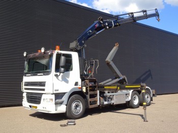 CF 85.360 / 6x2*4 / HIAB 21 t/m CRANE / VDL HOOKLIFT