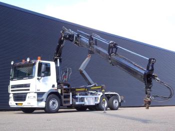 DAF CF 85.360 / 6x2*4 / HIAB 21 t/m CRANE / VDL HOOKLIFT