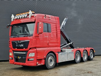 TGX 35.500 / 8x4-4 / HOOKLIFT / ABROLL-KIPPER