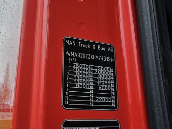 TGX 35.500 / 8x4-4 / HOOKLIFT / ABROLL-KIPPER