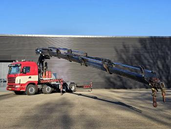 R164.480 V8 / 8x4 / EFFER 72 t/m CRANE / KRAN