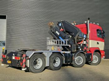 R164.480 V8 / 8x4 / EFFER 72 t/m CRANE / KRAN