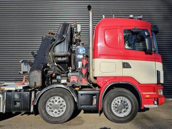 R164.480 V8 / 8x4 / EFFER 72 t/m CRANE / KRAN