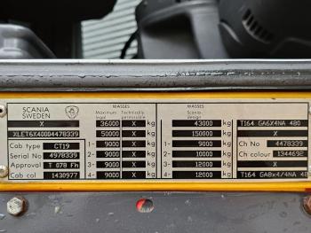 T164.480 8x4 TORPEDO / HYDRAULIC / 150 T