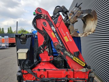 TGS 35.400 8x4-4 / PALFINGER Z CRANE + CONTAINER SYSTEM