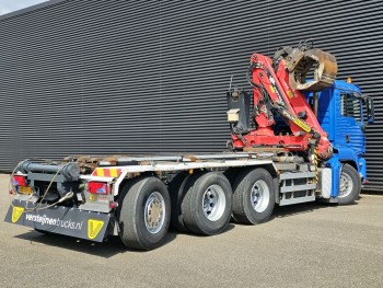 TGS 35.400 8x4-4 / PALFINGER Z CRANE + CONTAINER SYSTEM