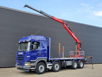 G440 8x4 / PALFINGER EPSILON CRANE / RETARDER