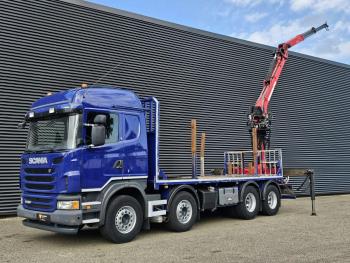 G440 8x4 / PALFINGER EPSILON CRANE / RETARDER