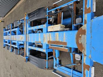 4 AXLE / MULTI CONTAINER CHASSIS / 3 X LIFT AXLE / TEILBAR