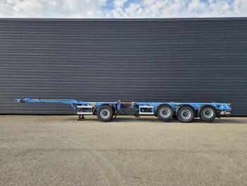 4 AXLE / MULTI CONTAINER CHASSIS / 3 X LIFT AXLE / TEILBAR